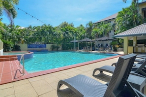 Beheizter Pool
