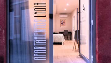 Façade de l’hébergement