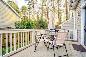House, 3 Bedrooms, Accessible, Smoking | Terrace/patio - Jacuzzi,crib,walk to Chineese,kebab Rest,food Lion (Cary)
