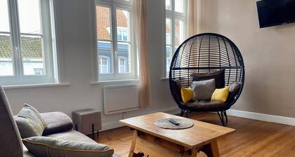 Gîte de la Tour Carré - typical house near town center. Pets welcome.