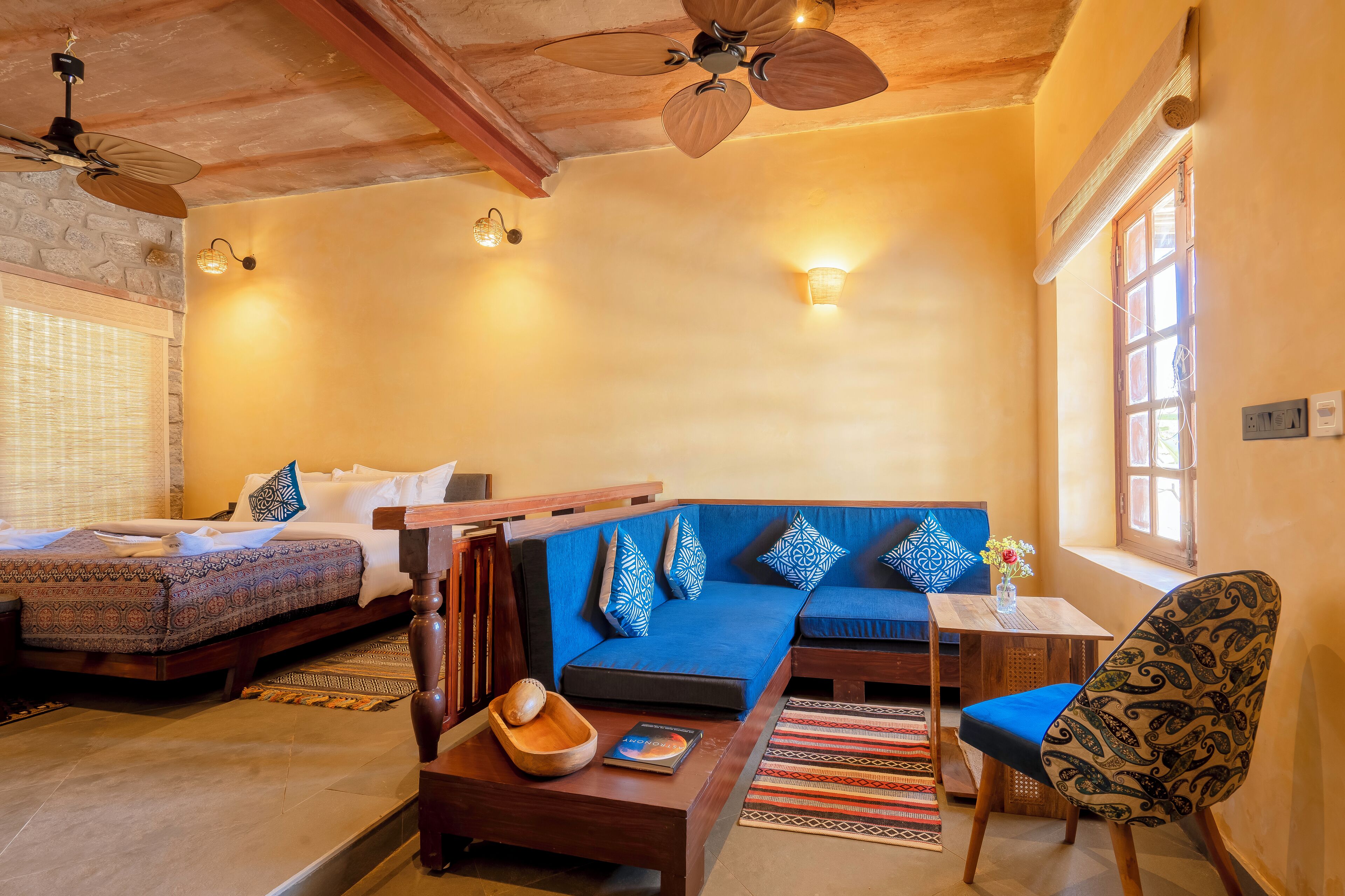 豪華雙人房, 渡假村景觀