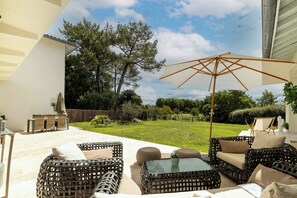 Terrace/patio - Walking distance to shops/ golf center 3mn/ beach 5mn (Soorts-Hossegor)