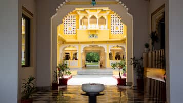 Interior entrance