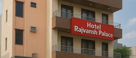 Fassade der Unterkunft