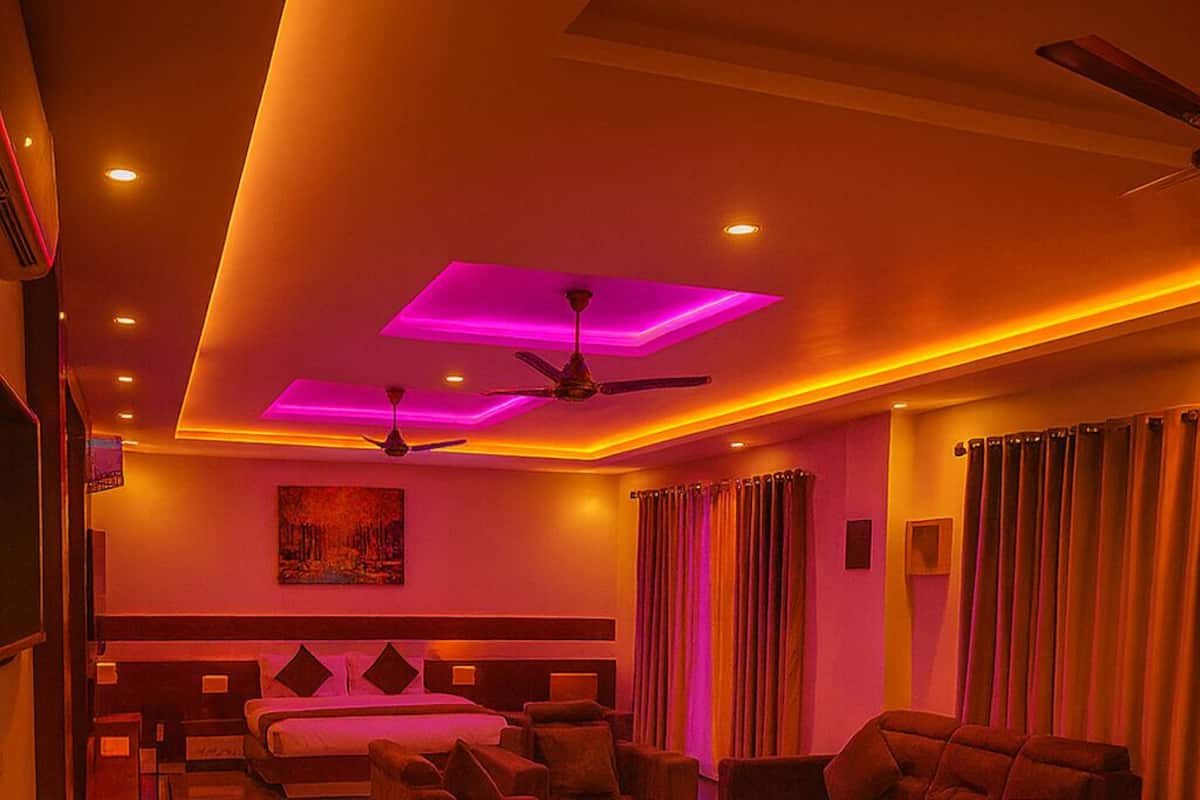 Familiekamer | Een bureau, gratis wifi