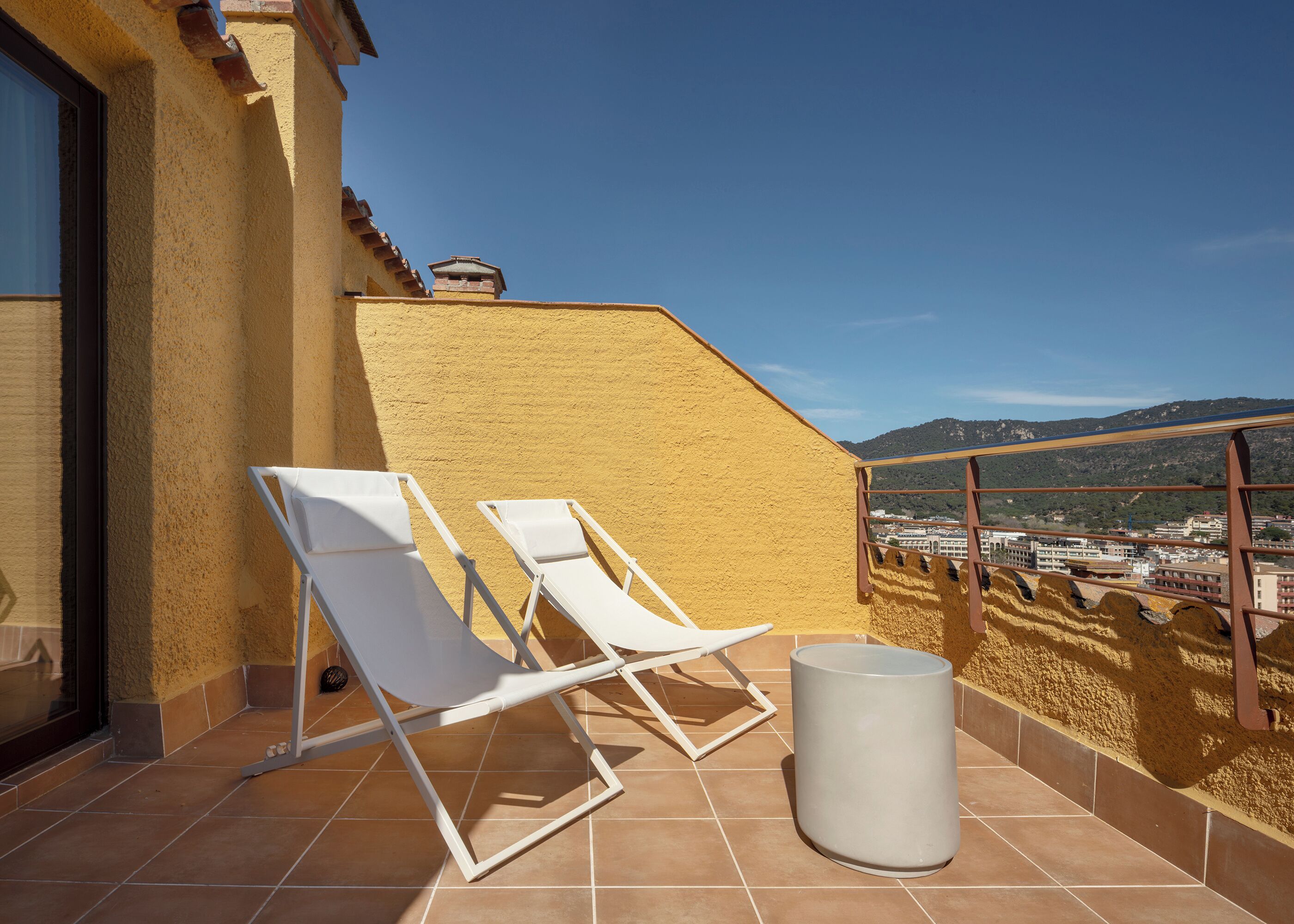 Dupleks - 1 soveværelse - terrasse - havudsigt | Terrasse/gårdhave