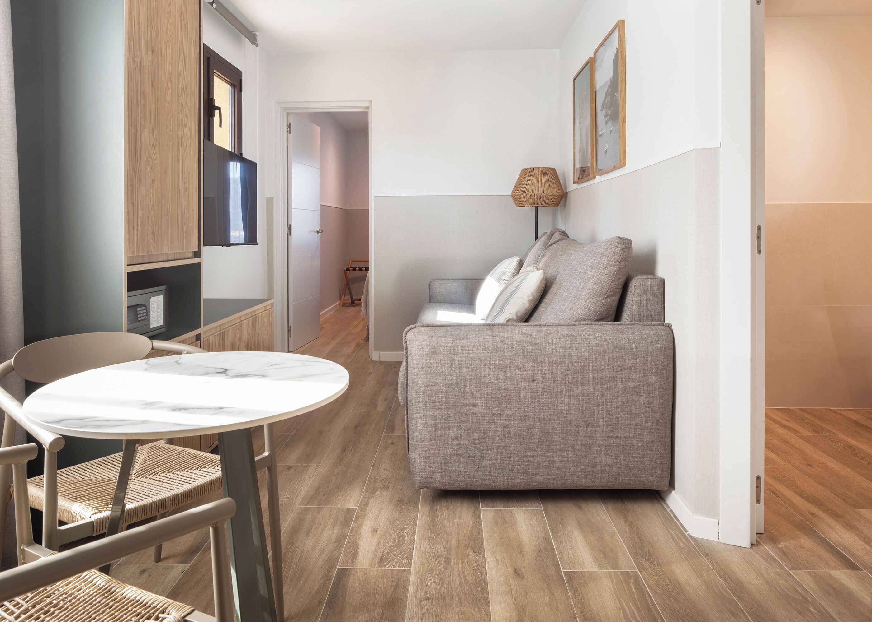 Departamento, 1 habitación | Área de sala de estar