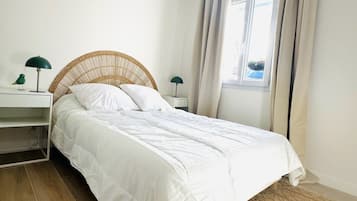 3 habitaciones, cuna de viaje, wifi y ropa de cama
