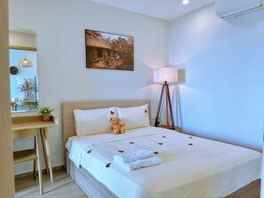 1 habitación, tabla de planchar con plancha, wifi y ropa de cama 