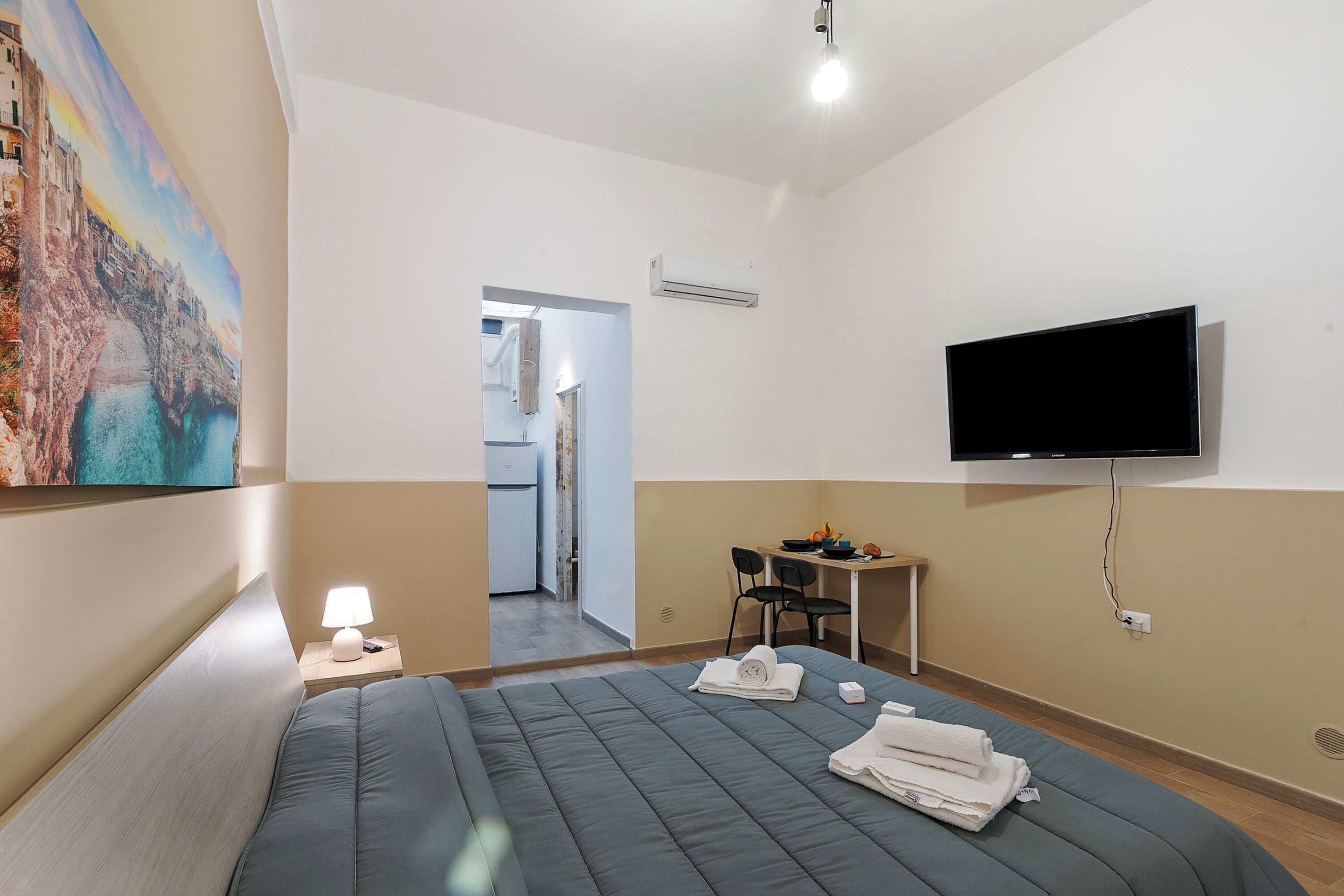 家庭公寓, 多间卧室 (Dimora Cristina Apartment Bari) | 1 多间卧室、免费 WiFi、床单