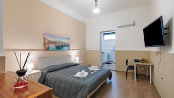 Apartemen Keluarga, 1 kamar tidur, AC (Dimora Cristina Apartment Bari) | 1 kamar tidur dan Wi-Fi