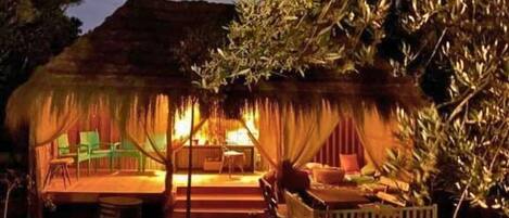 Enceinte de l’hébergement