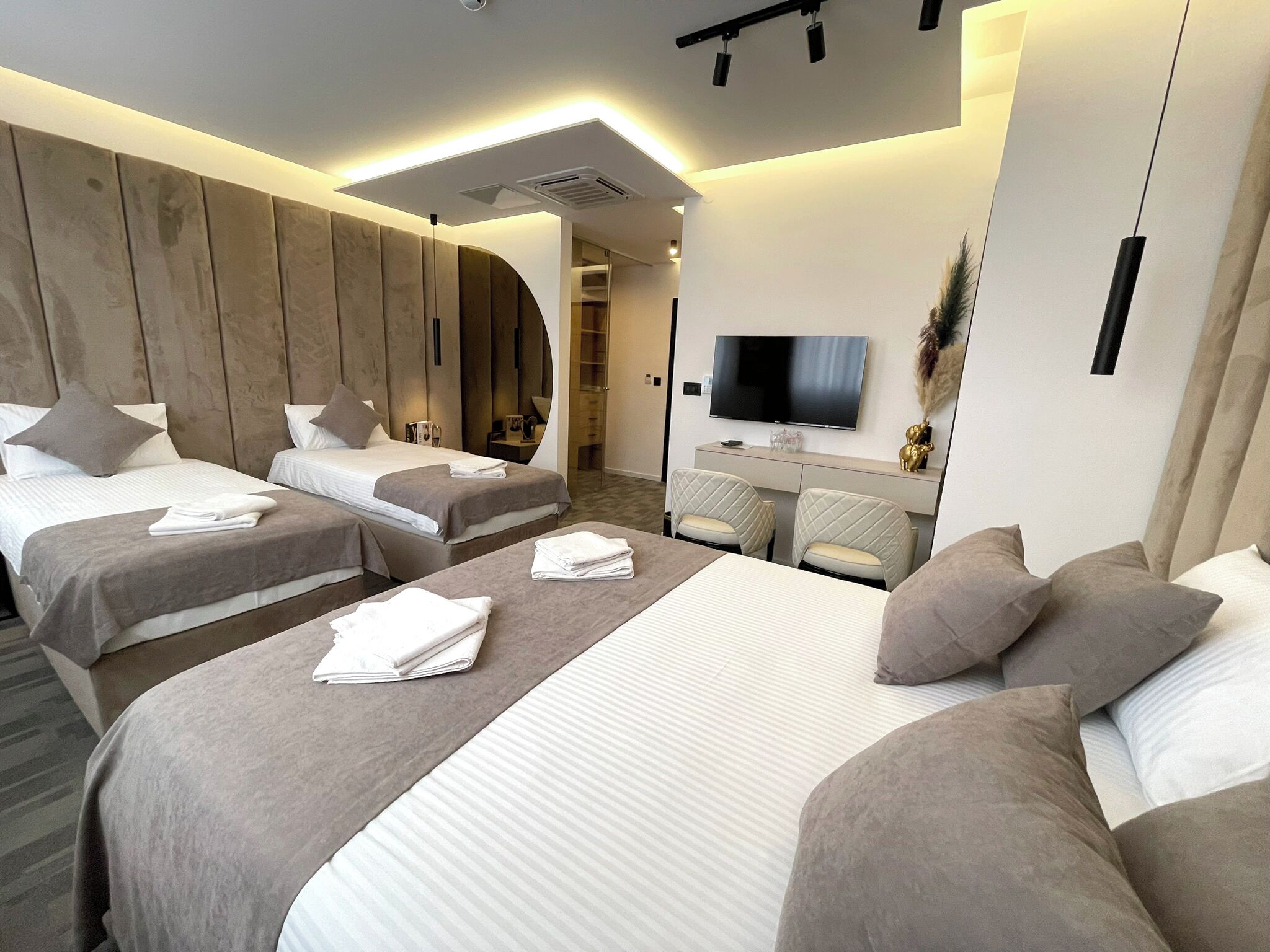 Een kluis op de kamer, gratis wifi