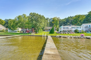Apartment (1 Bedroom) | Interior - Swim & Fish! Lakefront Apt w/ Hot Tub & Grill! (Clarklake)