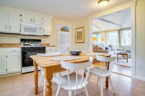 Interior - Furnished Deck: Retreat on Mashpee River! (Mashpee)