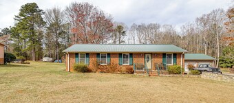 Home Near Lake Gaston & Kerr Lake: 2 Private Acres