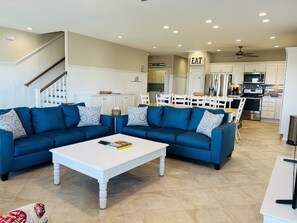 Ferienhaus, Mehrere Schlafzimmer | Wohnbereich