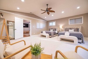 House (4 Bedrooms) | 4 bedrooms, desk, laptop workspace, iron/ironing board