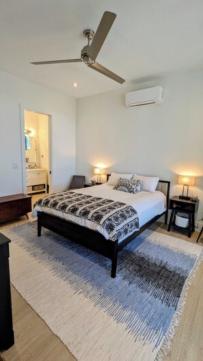 4 slaapkamers, een strijkplank/strijkijzer, wifi, beddengoed