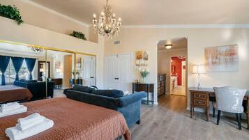 House (4 Bedrooms) | 4 bedrooms, desk, laptop workspace, iron/ironing board