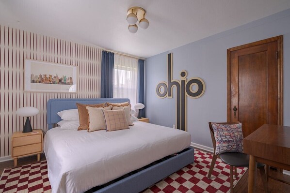 1 chambre, bureau, fer et planche Ă repasser, Wi-Fi gratuit