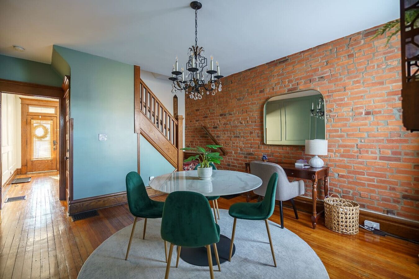 Our historic townhome is the perfect spot for your downtown Columbus getaway.