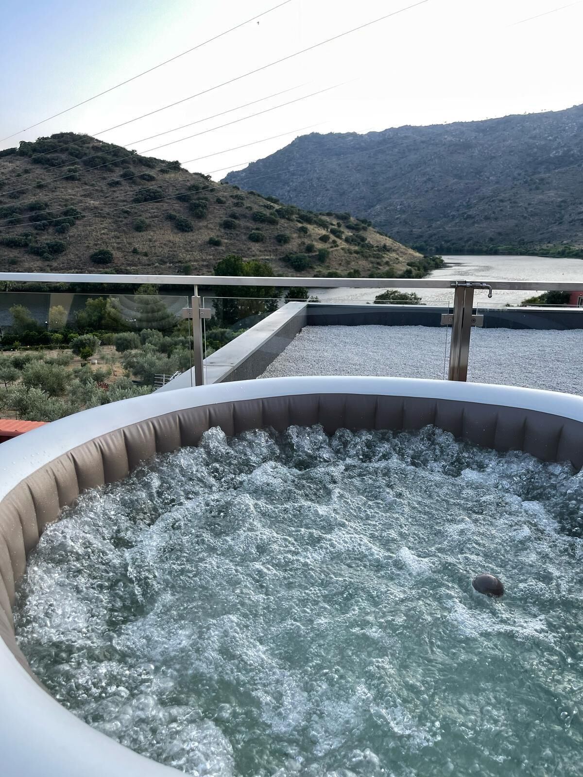 Bain à remous extérieur