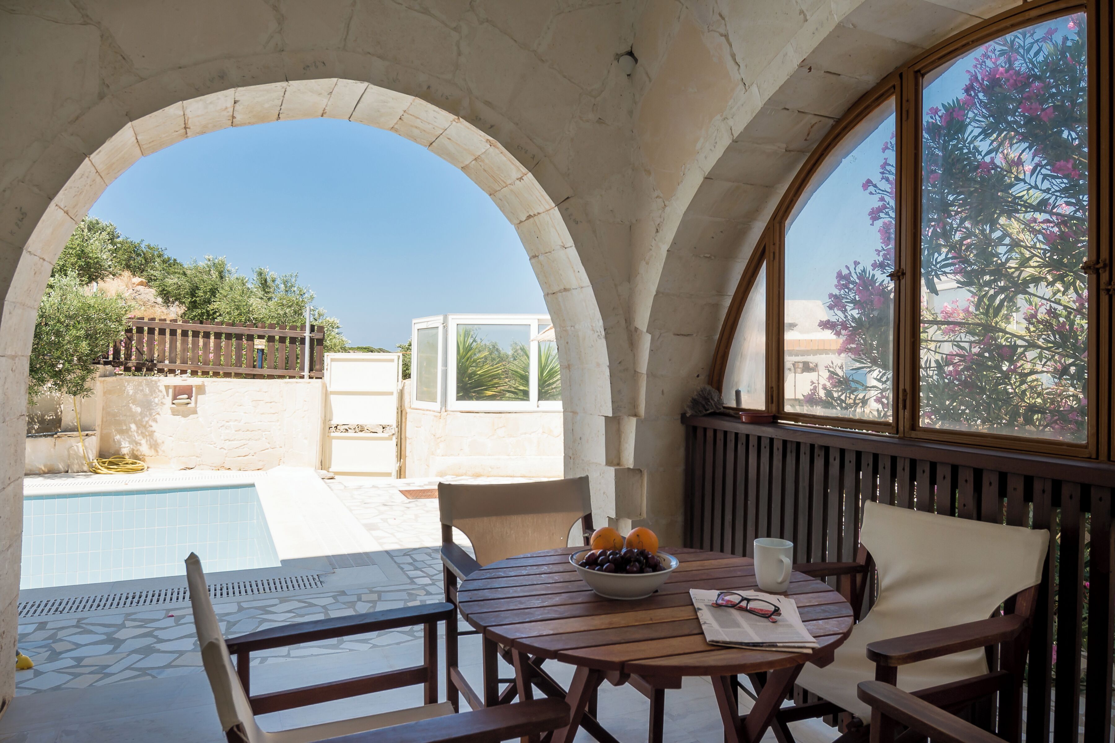 Villa, 3 Bedrooms, Sea View | Terrace/patio