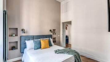 Deluxe Apartment, Balcony, City View | 2 bedrooms, in-room safe, blackout curtains, iron/ironing board