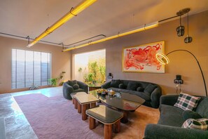 Luxury Chalet, Private Pool | Living area - Portal Chalets With Private Pool-AlRawda (Riyadh)