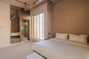 1 kamar tidur, seprai katun Mesir, seprai premium, dan Wi-Fi gratis