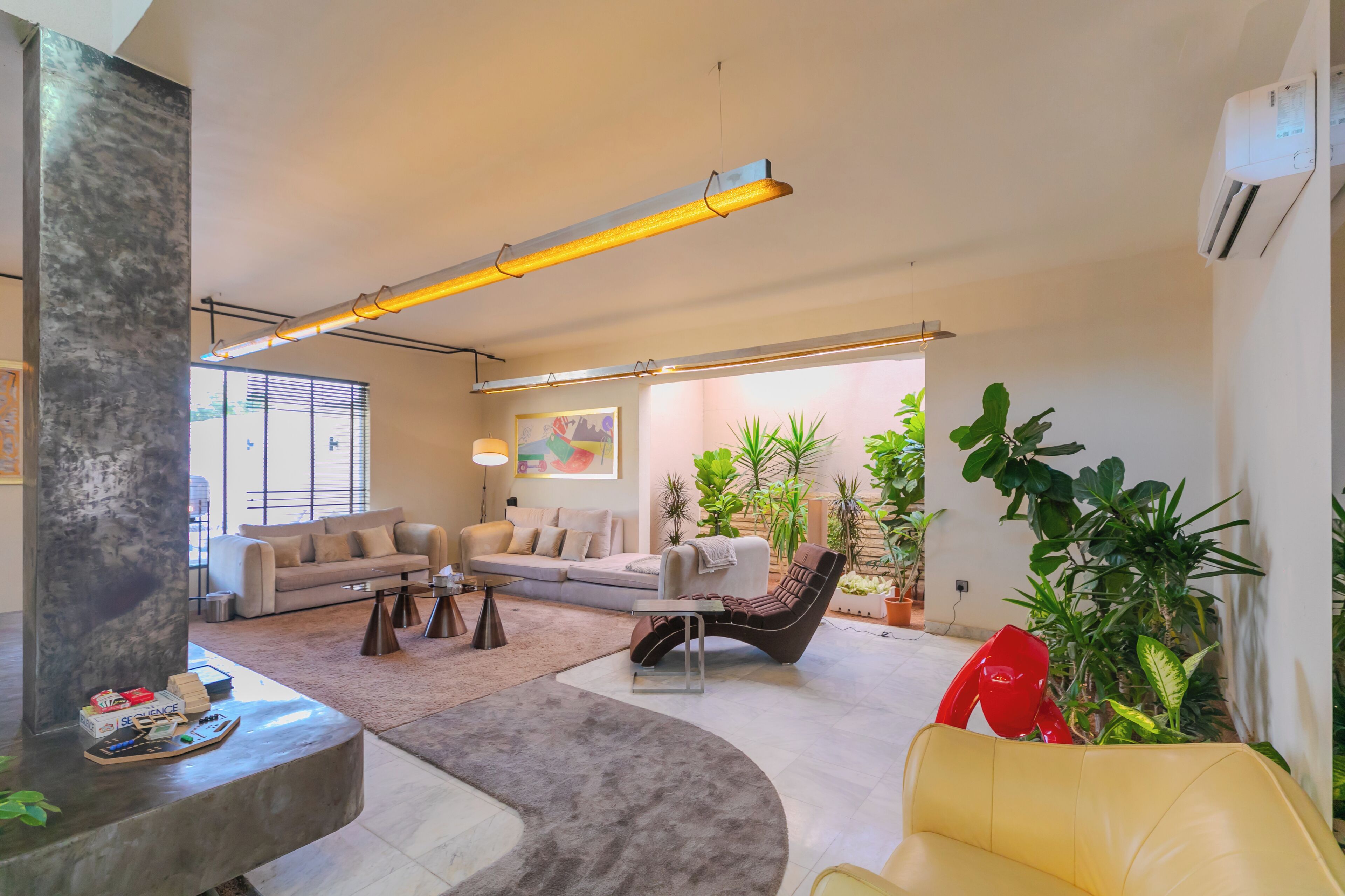 Standard Chalet, Private Pool | Living area | Smart TV