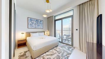 1 bedroom, iron/ironing board, free WiFi, bed sheets