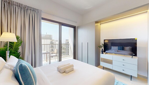 1 bedroom, iron/ironing board, free WiFi, bed sheets