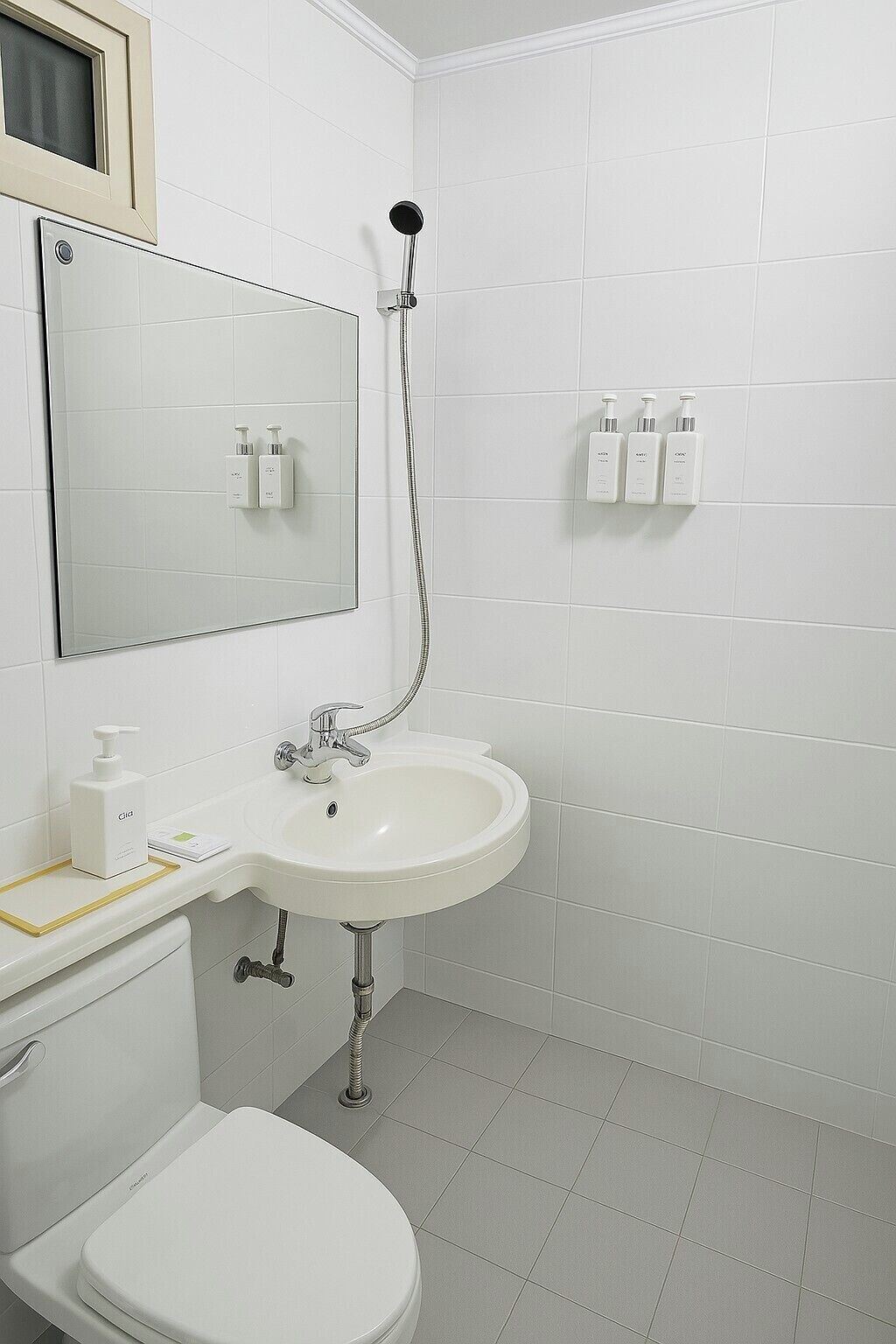Free toiletries, hair dryer, slippers, towels