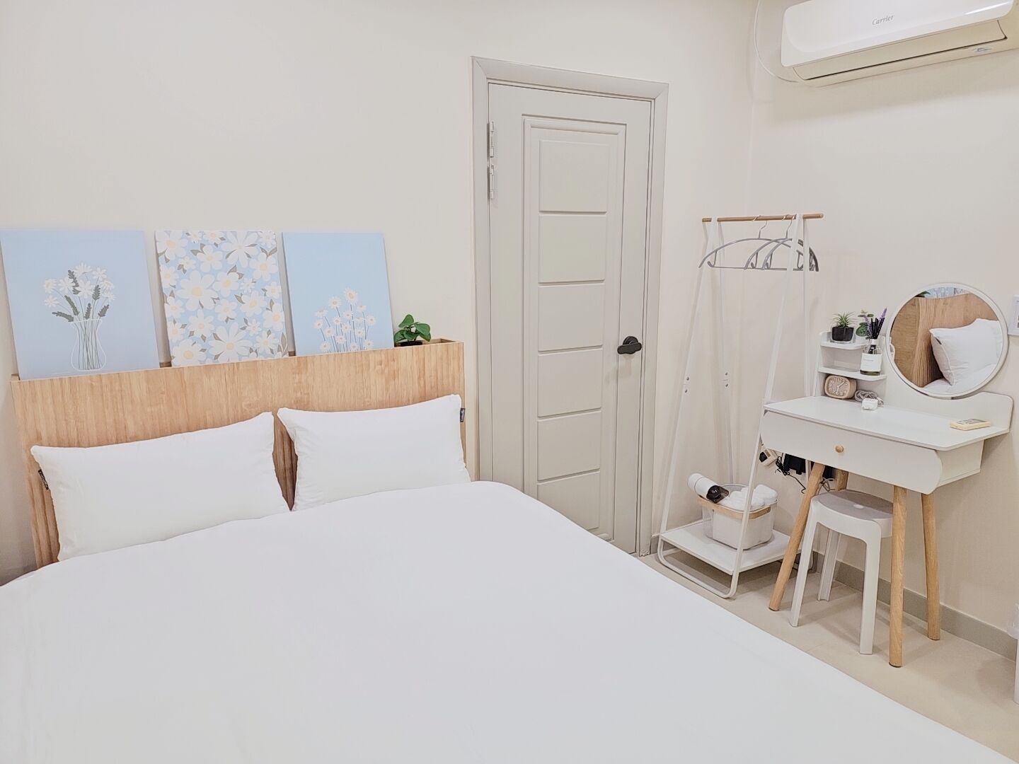 더블룸 | 고급 침구, 무료 WiFi, 침대 시트