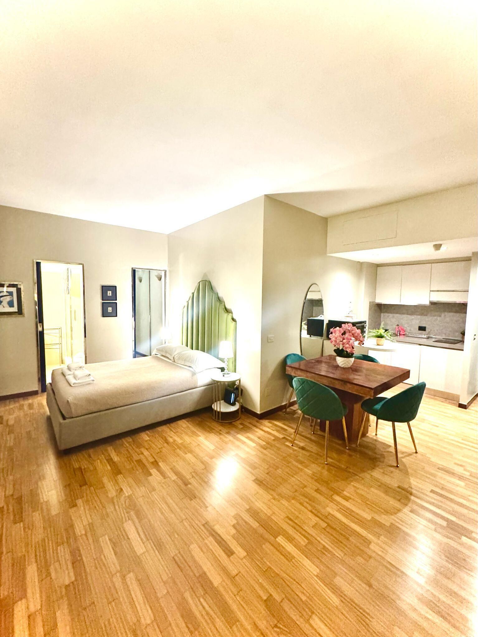 1 Schlafzimmer, Bügeleisen/Bügelbrett