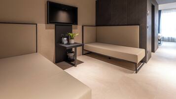 Minibar, in-room safe, soundproofing, free cots/infant beds