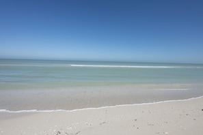 On the beach