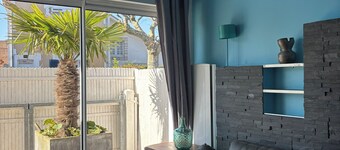 Vacation home, 300M BEACH (CABOURG town center)-6 people, 3 bedrooms