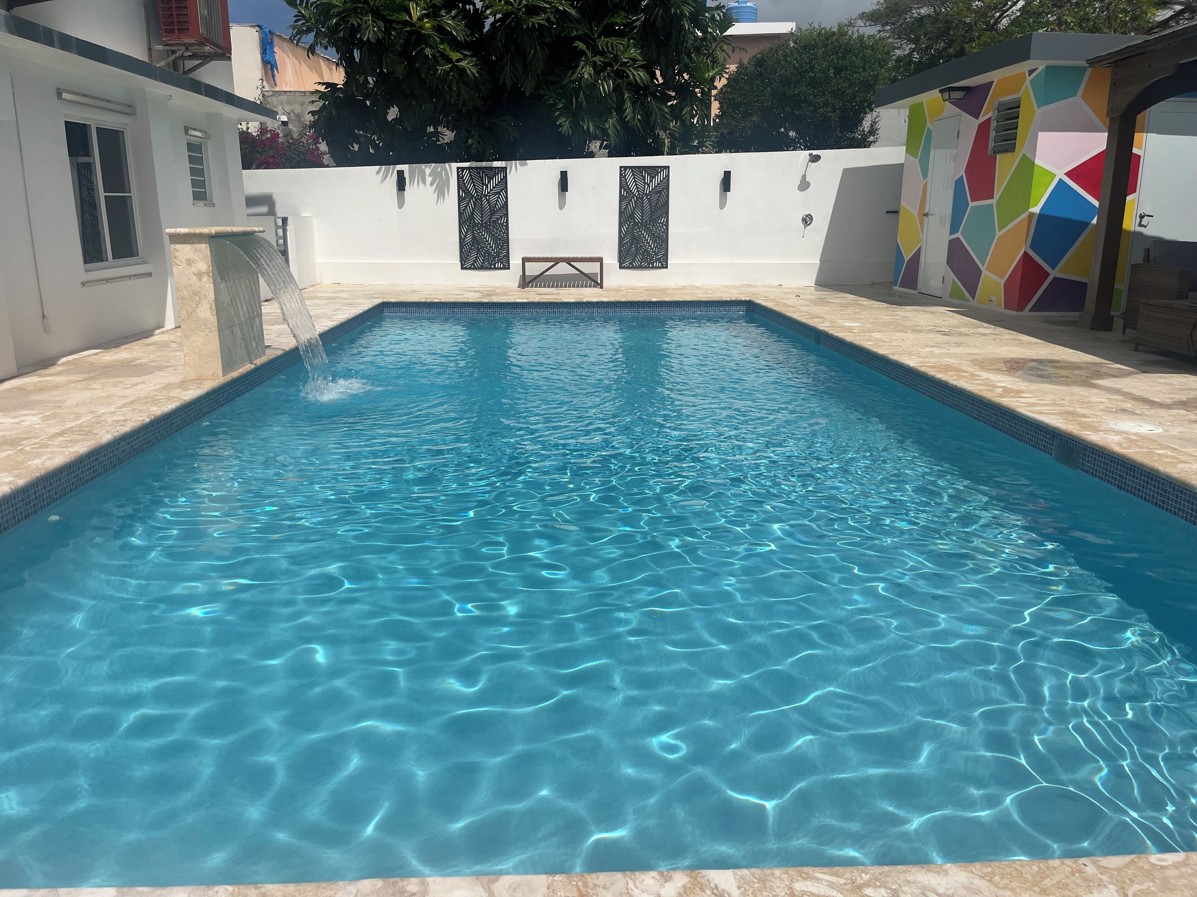 Alberca al aire libre 