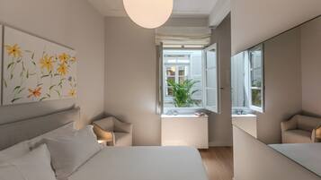 Tweepersoonskamer | 1 slaapkamer, een strijkplank/strijkijzer, gratis wifi, beddengoed