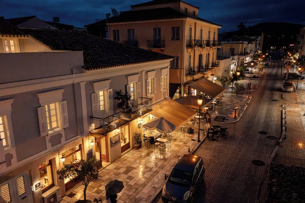 Façade de l’hébergement