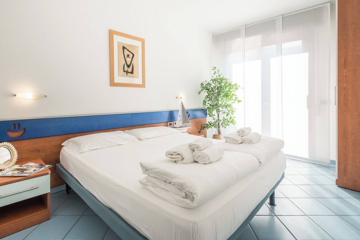Apartment, 1 Schlafzimmer, Klimaanlage | Bettwäsche aus ägyptischer Baumwolle, hochwertige Bettwaren