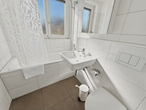 Hair dryer, towels