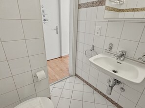 Hair dryer, towels
