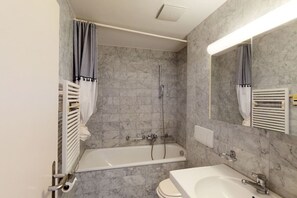 Hair dryer, towels