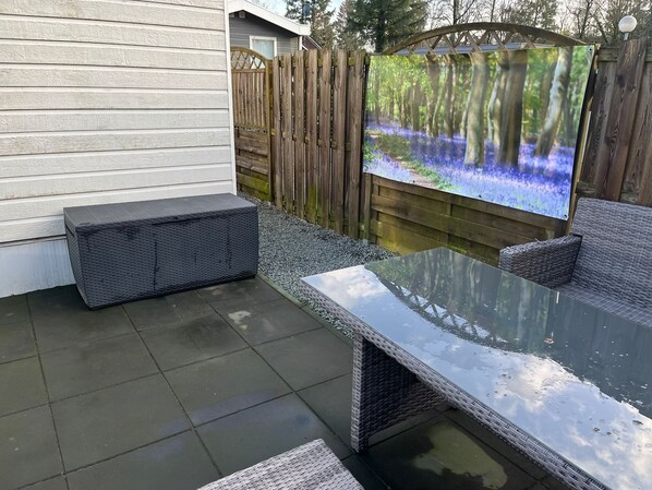 Terrace/patio - Chalet the Veluwe Flight in the middle of the Veluwe Forests (Putten)