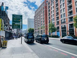 Onsite parking, car charging station