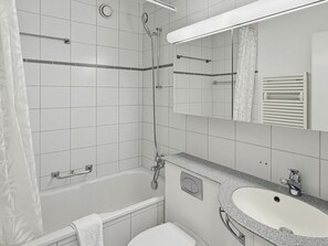 Hair dryer, towels